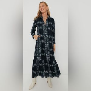 Tuckernuck Hyacinth Miller Maxi Shirt Dress XL